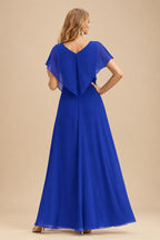 Rutipo Royal Blue Sparkly Corset Sheath Short Tulle Homecoming Dress with Sequins Glitter