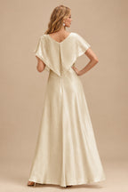 Rutipo Champagne Cowl Sweetheart Neck Tight Homecoming Dress with Embellished Illusion Corset