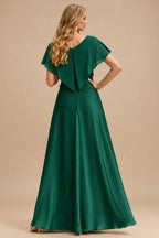 Rutipo Dark Green Cowl Sweetheart Neck Tight Homecoming Dress with Embellished Illusion Corset