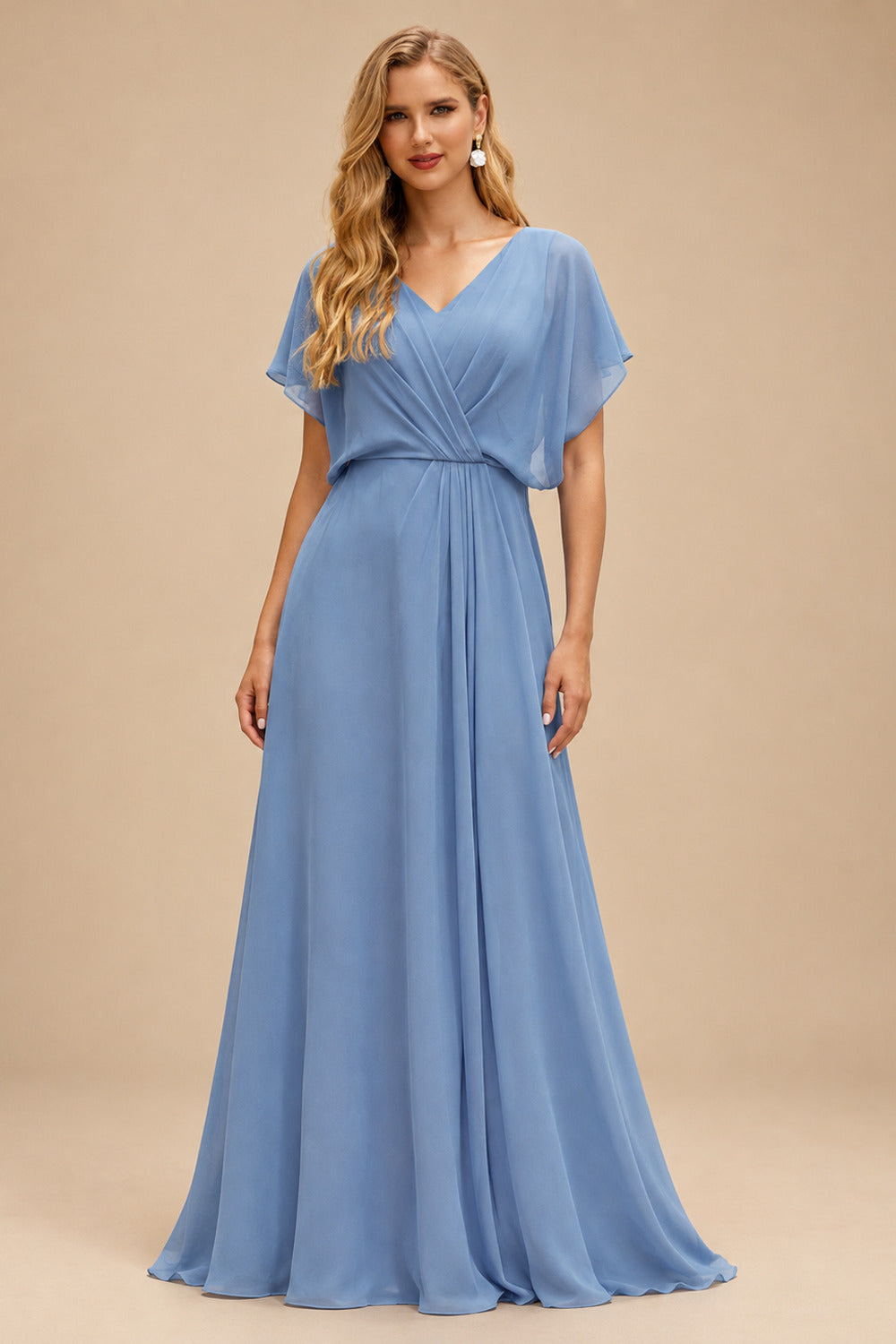 Rutipo Dusty Blue Cowl Sweetheart Neck Tight Homecoming Dress with Embellished Illusion Corset