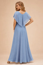 Rutipo Dusty Blue Cowl Sweetheart Neck Tight Homecoming Dress with Embellished Illusion Corset