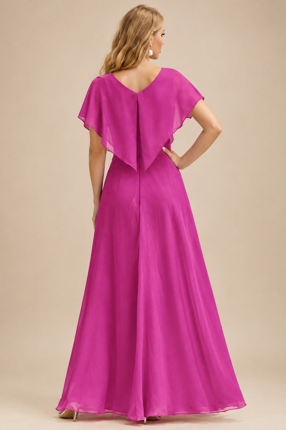 Rutipo Fuchsia Cowl Sweetheart Neck Tight Homecoming Dress with Embellished Illusion Corset