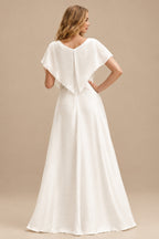 Rutipo Ivory Cowl Sweetheart Neck Tight Homecoming Dress with Embellished Illusion Corset