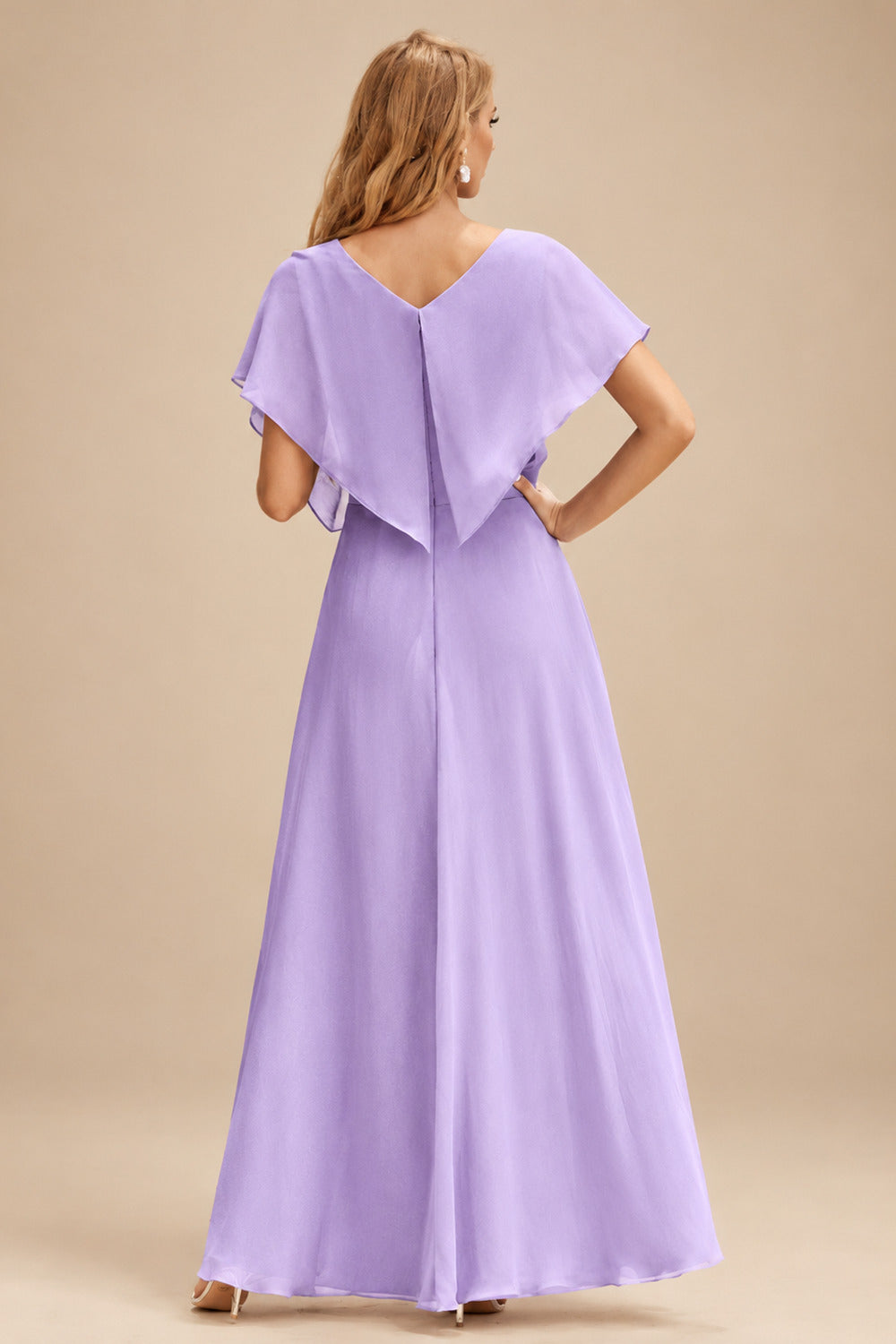 Rutipo Lilac Fitted Sheer Sequins Corset Slit Homecoming Dress with Spaghetti Straps