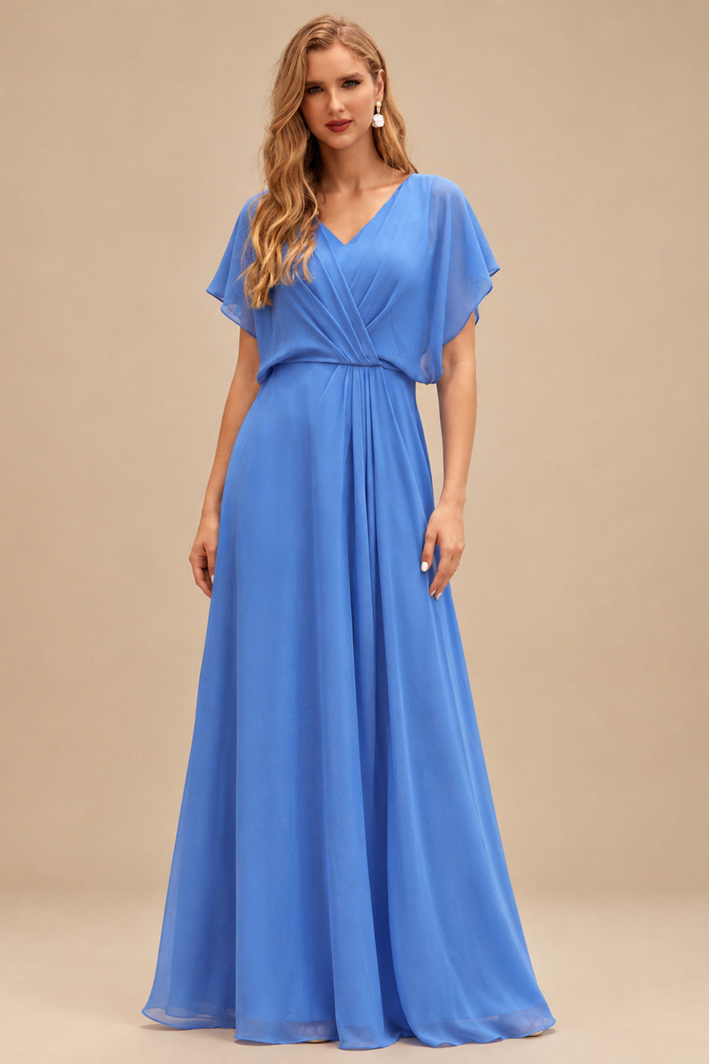 Rutipo Royal Blue Fitted Sheer Sequins Corset Slit Homecoming Dress with Spaghetti Straps