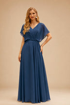 Rutipo Navy Blue Strapless Fitted Homecoming Dress with Lace Corset Bodice Ruched Skirt