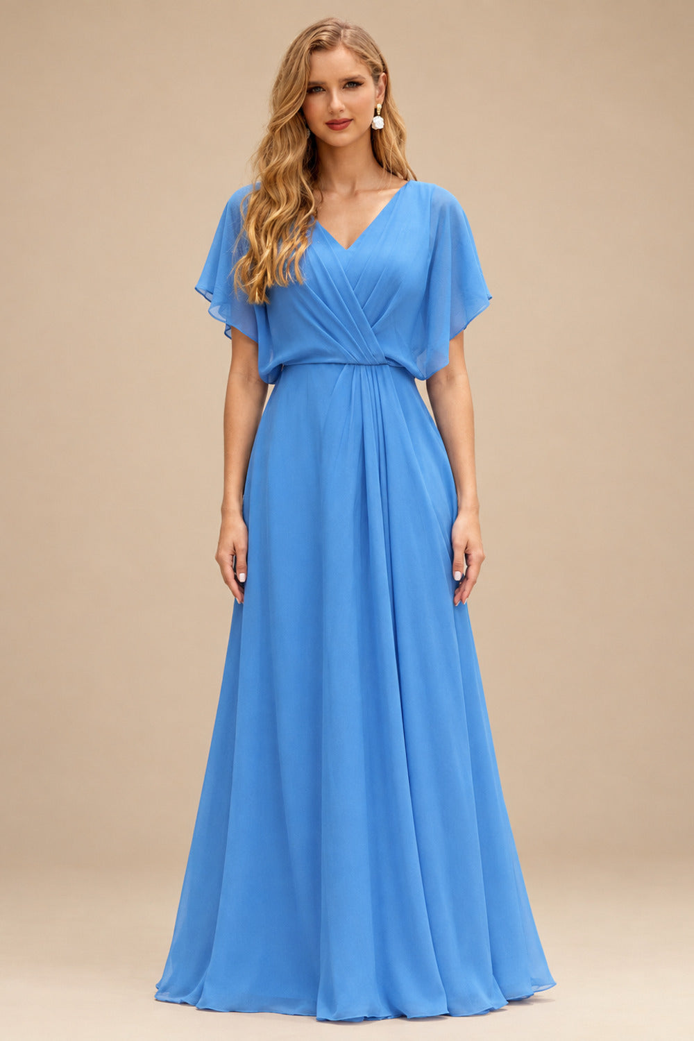 Rutipo Ocean Blue Strapless Fitted Homecoming Dress with Lace Corset Bodice Ruched Skirt
