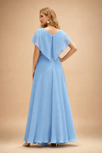 Rutipo Sky Blue Off-Shoulder Sequin Lace-Up Homecoming Dress with Sheer Corset