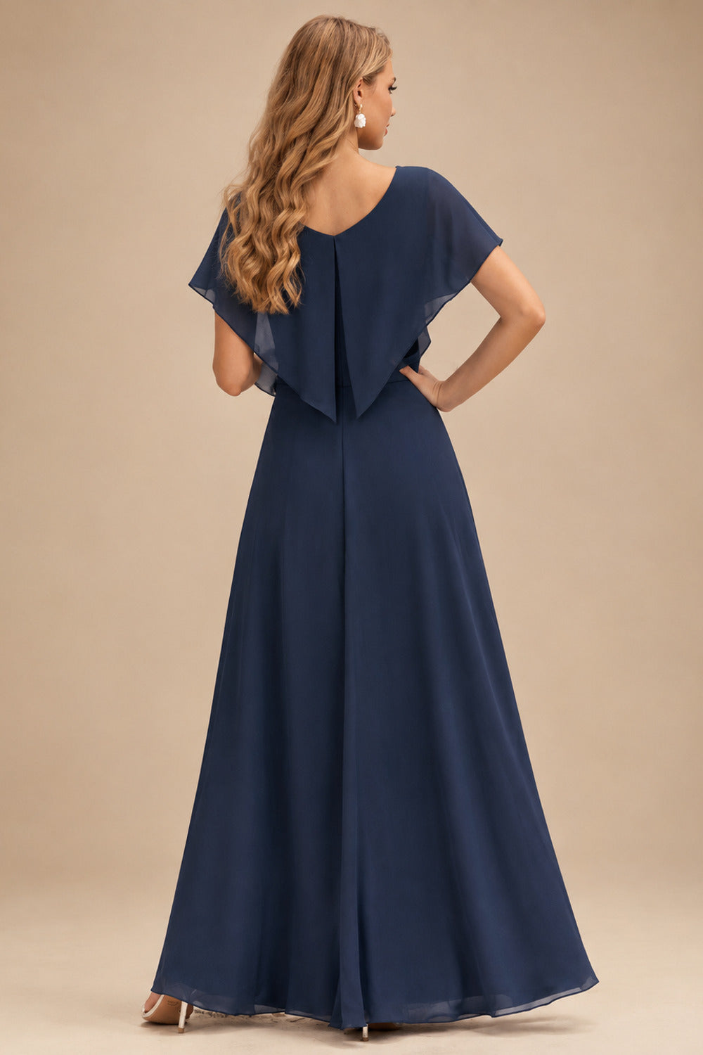 Rutipo Dark Navy Ruched Bateau Strapless Lace-Up Homecoming Dress with Draped Sash