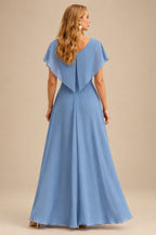 Rutipo Dusty Blue A-line Strapless Satin Short Mini Homecoming Dress with Pleated
