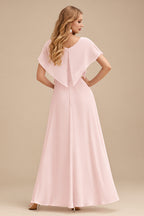 Rutipo Blush Sheath Strapless Satin Mini Homecoming Dress with Floral Beaded Corset Bodice