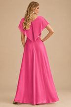 Rutipo Hot Pink Sheath Strapless Satin Mini Homecoming Dress with Floral Beaded Corset Bodice