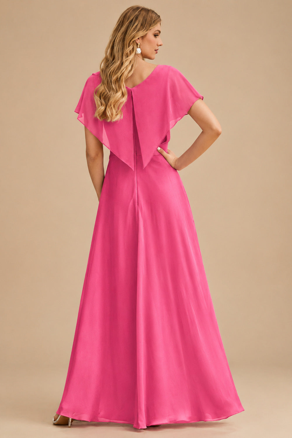 Rutipo Hot Pink Sheath Strapless Satin Mini Homecoming Dress with Floral Beaded Corset Bodice