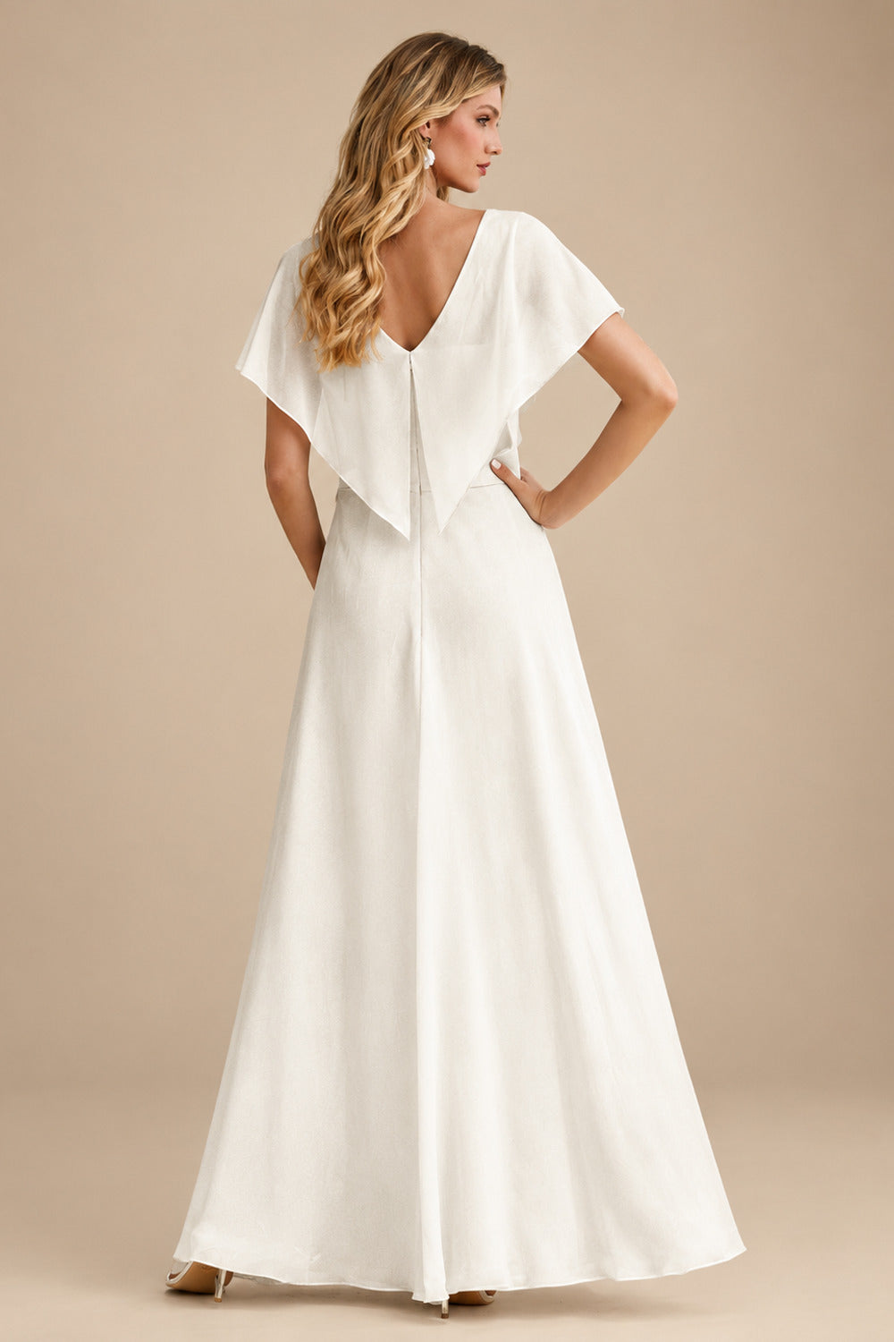 Rutipo Ivory Sheath Strapless Satin Mini Homecoming Dress with Floral Beaded Corset Bodice