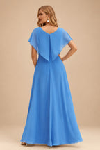 Rutipo Ocean Blue Floral A-line Strapless Floral Print Corset Tiered Ruffle Mini Homecoming Dress