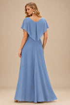 Rutipo Dusty Blue Sparkly Hotfix Silk like Satin Bodycon Mini Homecoming Dress Corset Bodice