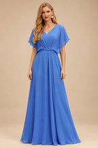 Rutipo Royal Blue Sparkly Hotfix Silk like Satin Bodycon Mini Homecoming Dress Corset Bodice