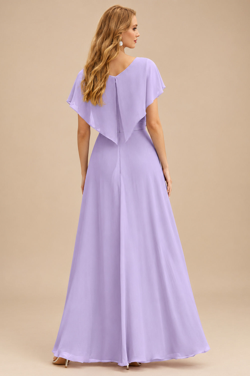 Rutipo Lilac Sheath Floral Beaded Tulle Mini Homecoming Dress with Spaghetti Straps