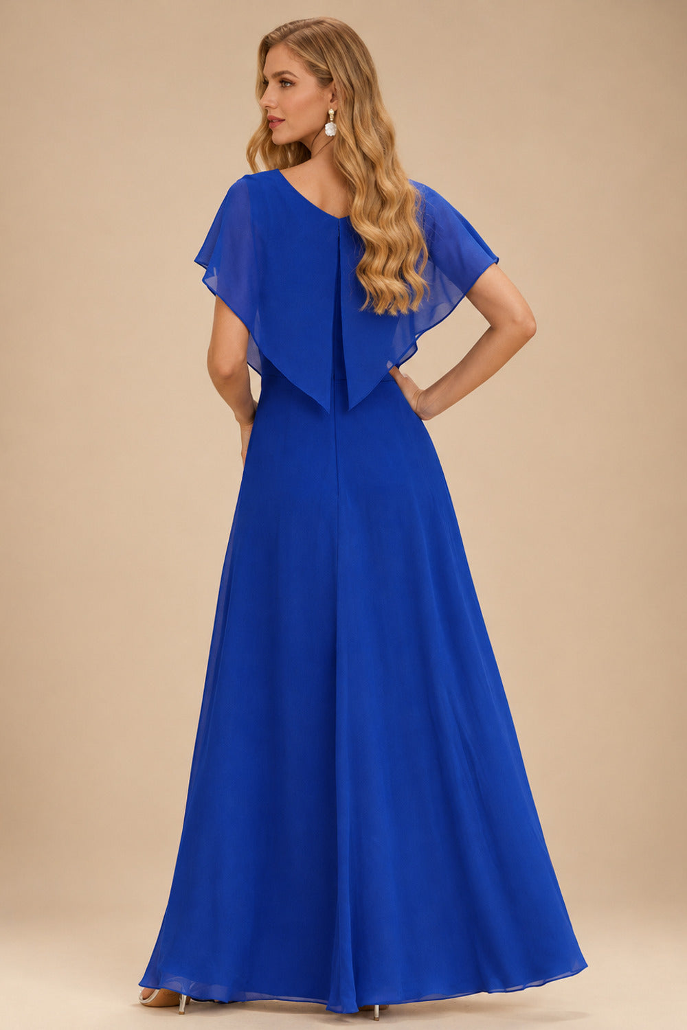 Rutipo Royal Blue Sheath Strapless Beaded Sequin Corset Silk like Satin Mini Homecoming Dress