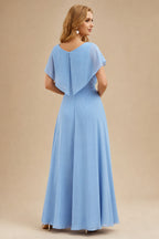 Rutipo Sky Blue A-line Strapless Sweetheart Corset Lace Homecoming Dress with Pleated