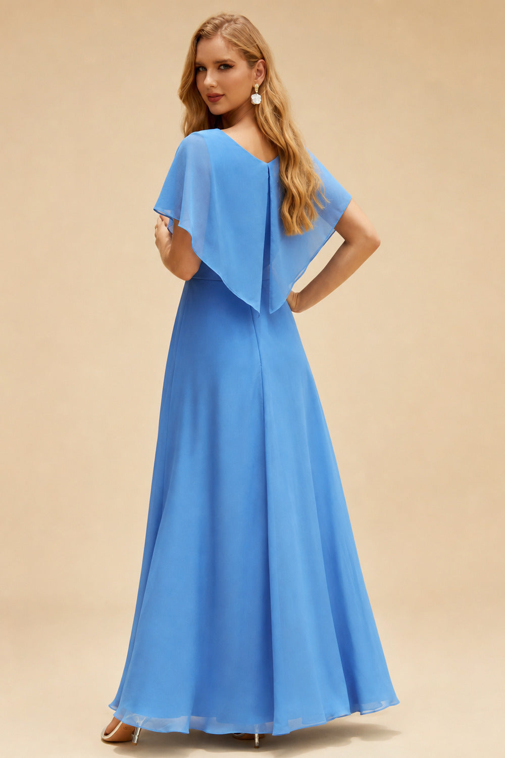 Rutipo Ocean Blue Sheath Strapless Ruched Silk like Satin Mini Homecoming Dress with Side Ruffle