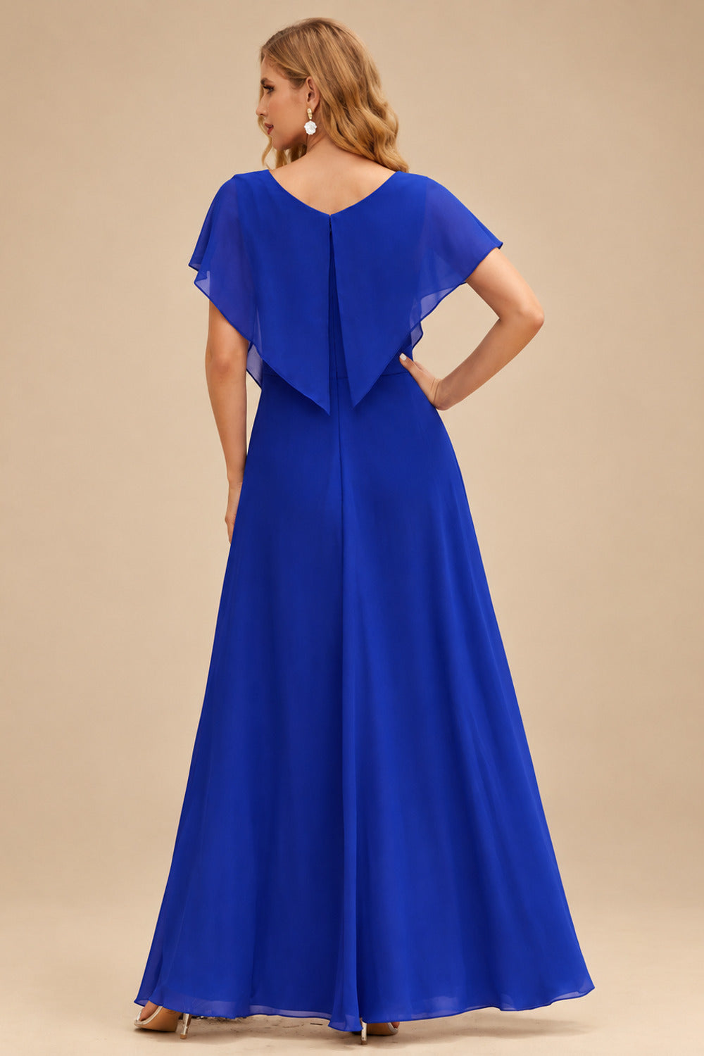 Rutipo Royal Blue Strapless Sequin Beaded Corset Silk like Satin Mini Homecoming Dress