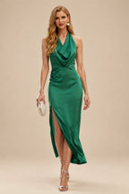 Rutipo As Picture Modern Halter Sleeveless Ankle-Length Mother Of The Bride Dresses