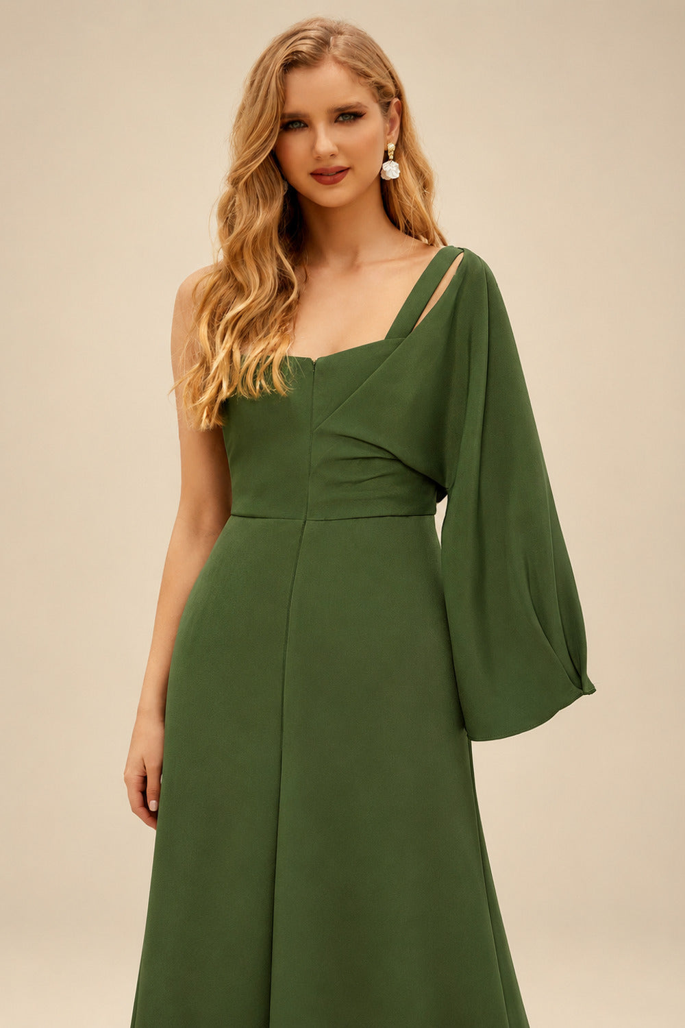 Rutipo As Picture One-Shoulder Luxury Beading Trumpet/Mermaid Mother Of The Bride Dresses