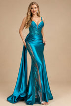 Rutipo As Picture Sexy Sweetheart Trumpet/Mermaid Sparkly Lace Prom Dresses
