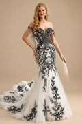 Rutipo As Picture Trumpet/Mermaid Sweetheart Chapel Train Lace Wedding Dress