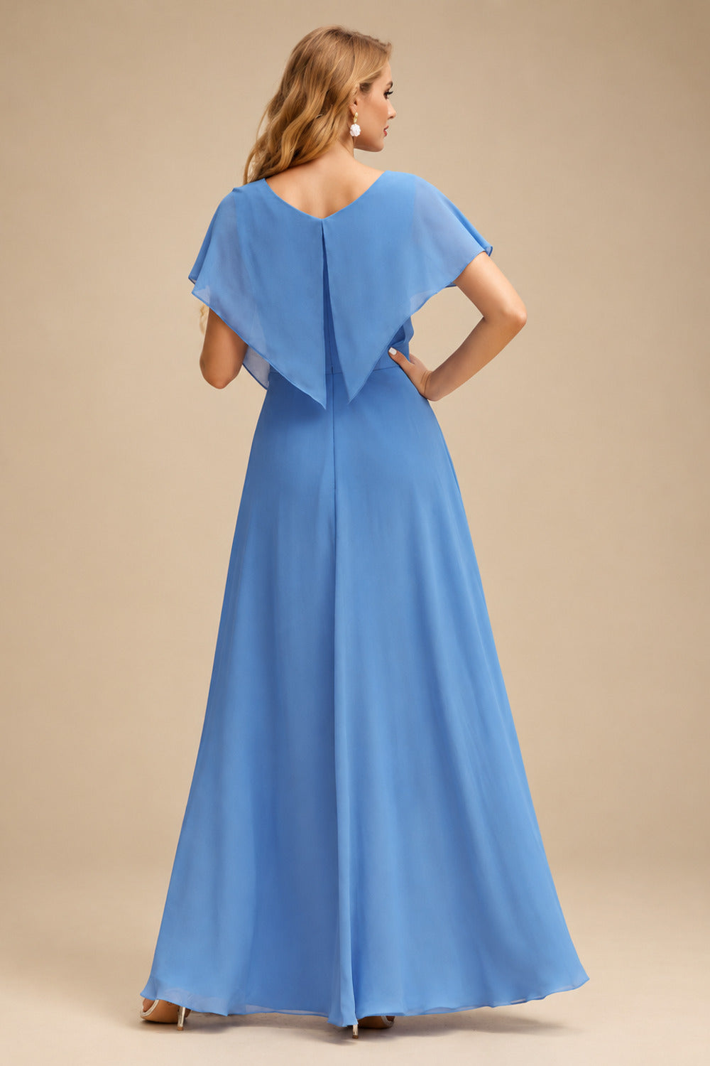 Rutipo As Picture Trumpet/Mermaid Off-The-Shoulder Chapel Train Matte Satin Wedding Dresses With Beading