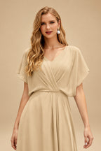 Rutipo Champagne Trumpet/Mermaid Off-The-Shoulder Sleeveless Court Train Lace/Elastic Satin Wedding Dresses With Lace